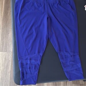Lane Bryant Purple Athletic Leggings